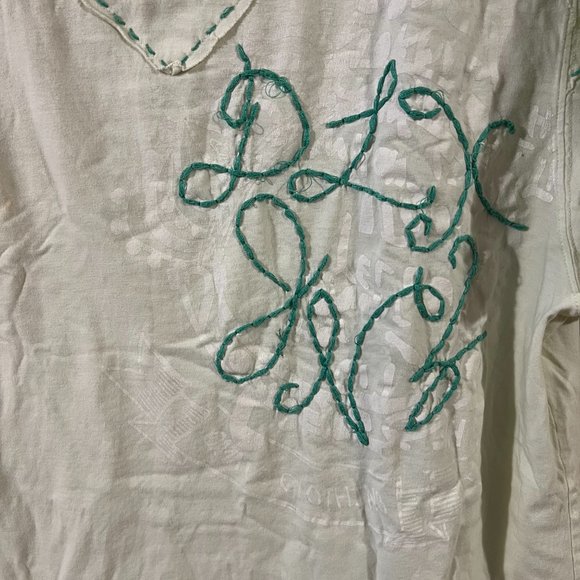 Omavi Clothing Co. Men's Light Green Shoulder Tab Stitched Style Tee Shirt - 2X - Picture 2 of 5